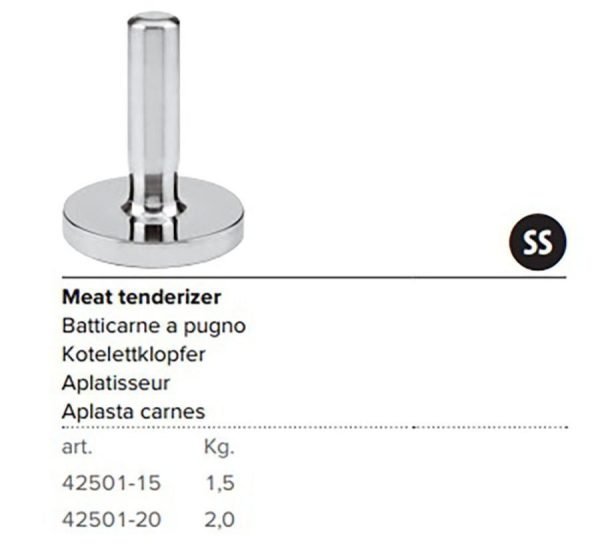 BATTICARNE A PUGNO 1,5 KG