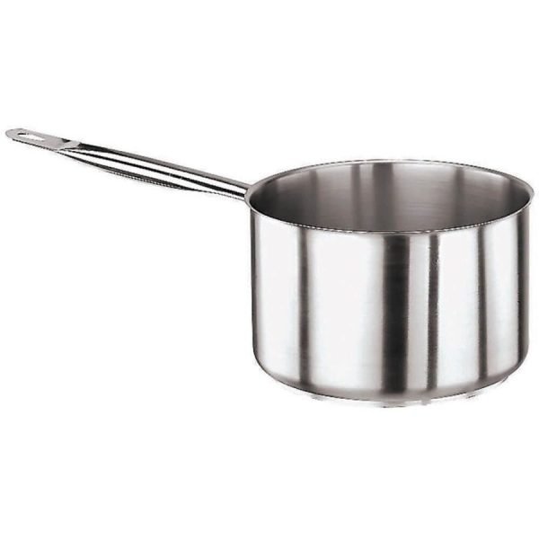 CASSERUOLA MEZZA ALTA 1 MANICO Ø cm 18 INOX H. 9 cm - 2,3 LT