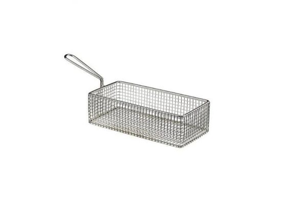 CESTELLO ACCIAIO INOX RETTANGOLARE 21X10X6H crt 12 pz