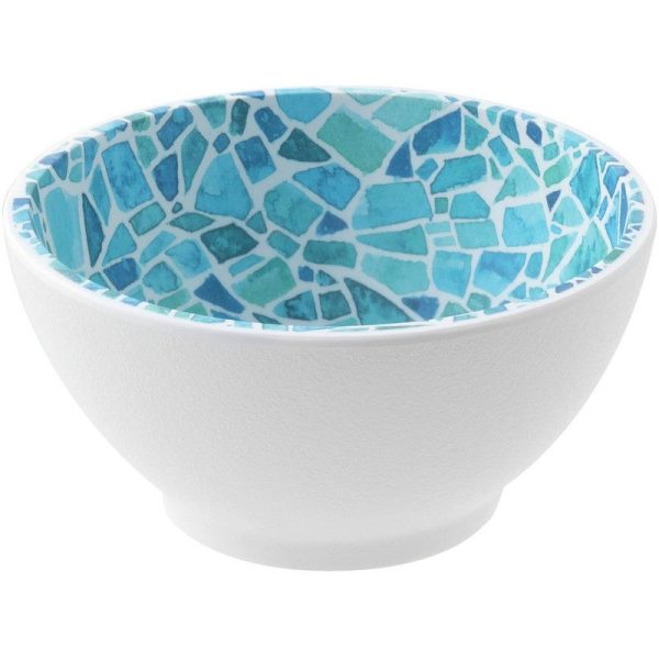 MOSAIC CIOTOLA BOWL MELAMINA Ø 14 cm H. 7 530 ml LIGHT BLUE