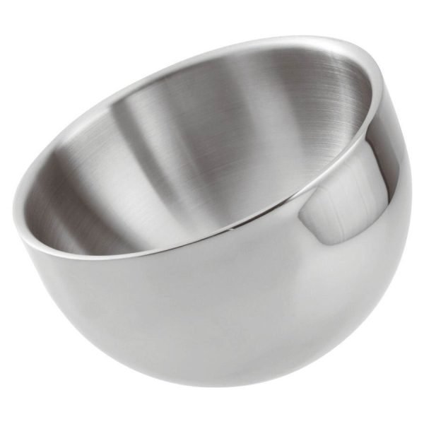 CIOTOLA DOPPIA PARETE cm 18X14 INOX
