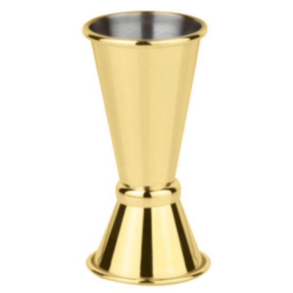 MISURINO COCKTAIL 20/40 ml INOX ORO